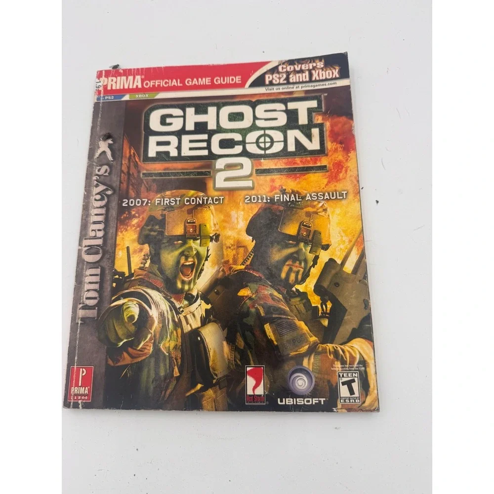Military Shooter Strategy Guide Lot (3) SOCOM 3, Splinter Cell Blacklist, Ghost